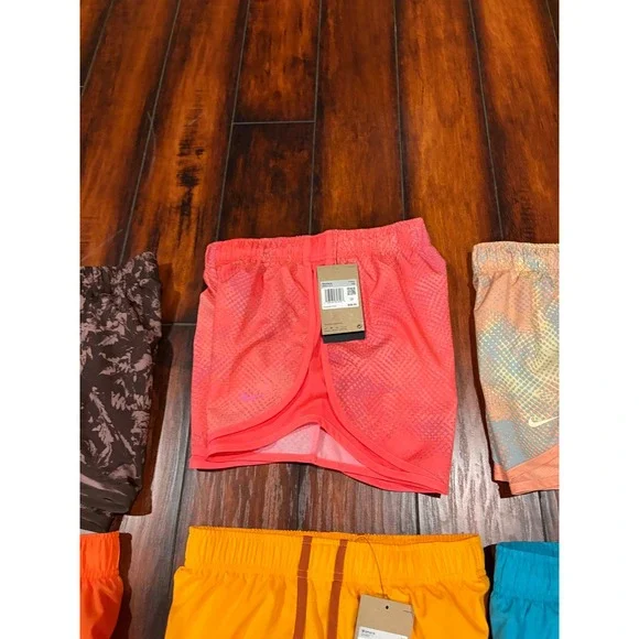 New bundle 6 Nike dri fitWomen's Running lined tempoShorts 3 Inch Inseam XS